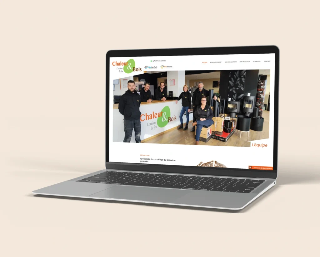 Chaleur et bois – site