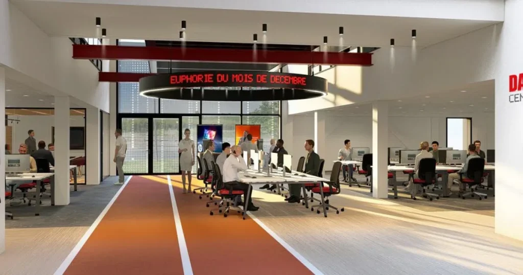 Intérieur de l'agence de communication IDCOM Lyon Nord
